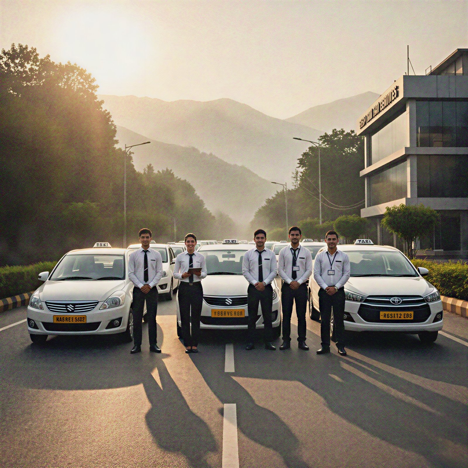 Professional taxi driver in Dehradun